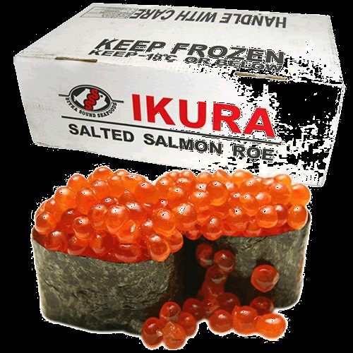 [400-23-238-1-230719] IKURA (SALMON ROE) 12/1KG PINK "MARUBENI" WILD USA