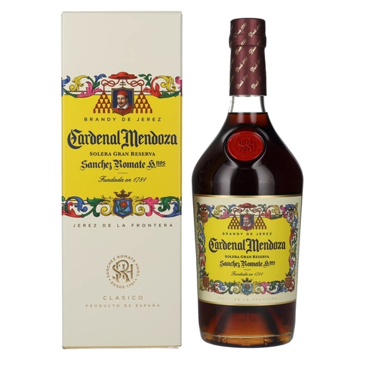 [00-004312] BRANDY DE JEREZ CARDENAL DE MENDOZA 6/75cl