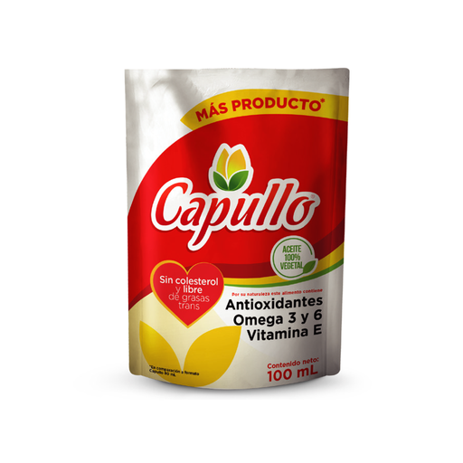 [00-004512] ACEITE CAPULLO VEGETAL 72/100 ML (DOYPACK)