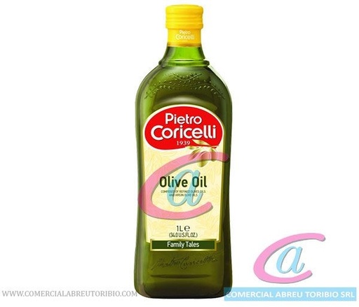 [00-004338] ACEITE DE OLIVA PIETRO CORICELLI 12 x 1 Lit (VIDRI