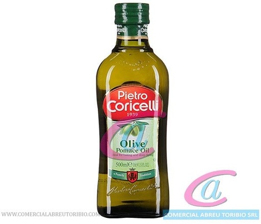 [00-004358] ACEITE DE OLIVA POMACE OIL PIETRO CORICELLI 12 x 5