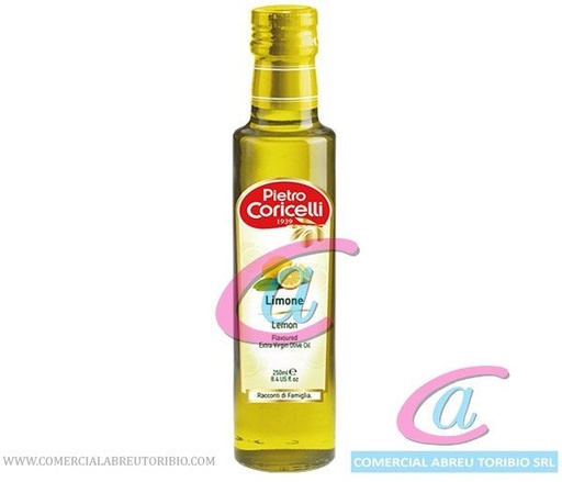[00-004350] ACEITE OLIVA EXTRA VIRGEN PIETRO CORICELLI LIMON 1