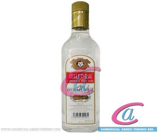 [00-000215] GINEBRA BERMUDEZ LONDON DRY GIN 700 ml