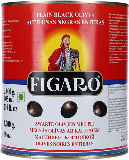 [13/02/25] ACEITUNAS NEGRAS ENTERA FIGARO 6/105 OZ.