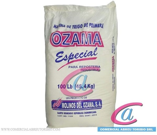 [28/12/23] HARINA DE TRIGO OZAMA ESPECIAL 100 LB