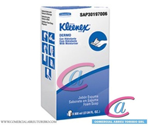 [00-003832] JABON LIQUIDO FOAM DERMO KIMBERLY CLARK 800 ML (UN