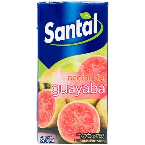 [00-004181] JUGO SANTAL DE GUAYABA 24/200 ML PEQ.