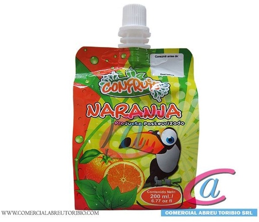 [27/07/24] JUGOS CONFRUIT NARANJA 24 / 200 ml (6.77 oz fl)