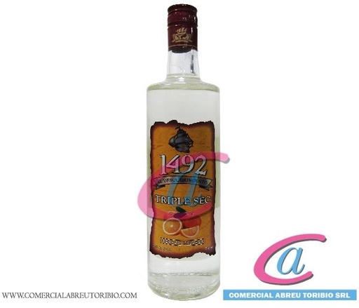 [00-003001] LICOR 1492 TRIPLE SEC 6/750 ml