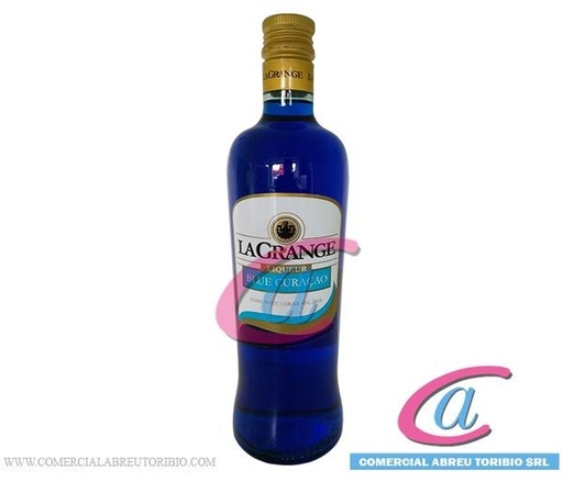 [00-001627] LICOR LAGRANGE BLUE CURACAO 700 ml