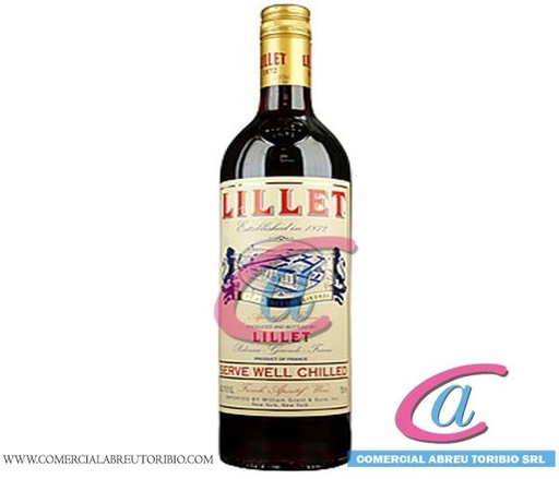 [00-003964] LICOR LILLET TINTO 6/750 ml