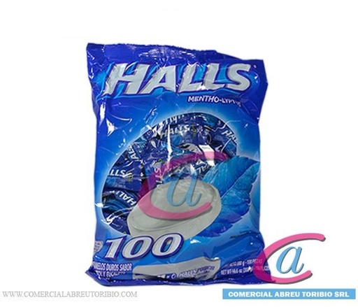 [00-000027] MENTA HALLS MENTOL-LYPTUS 30/100