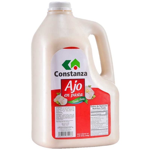 [28/06/24] AJO EN PASTA CONSTANZA  118 OZ, (GALON)