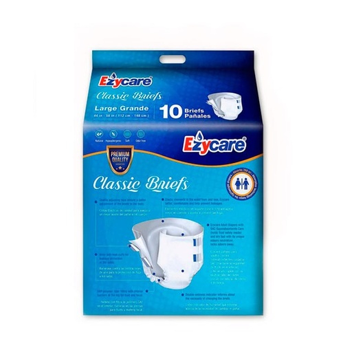 [00-004536] PANALES DE ADULTOS TALLA XL 6/10 EZYCARE