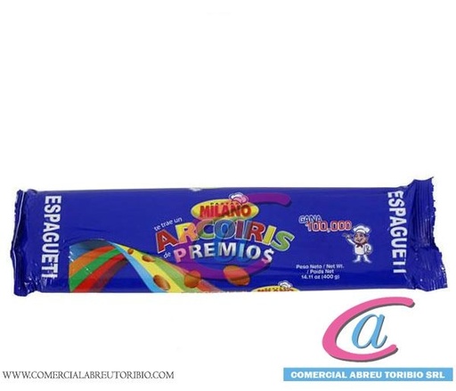 [25/05/25] PASTAS ESPAGUETTIS MILANO 20/400 gr