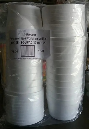 [00-001083] PLATO SANCOCHERO 6/20 (32oz) TERMOPAC