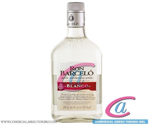 [00-003731] RON BARCELO BLANCO AÑEJO 12/700 ml