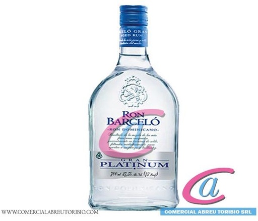 [00-000737] RON BARCELO GRAN PLATINIUM 12/700 ML