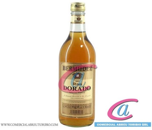 [00-002053] RON BERMUDEZ DORADO 12/700 ml