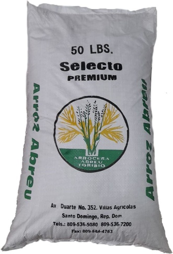 [00-001276] ARROZ ABREU 50 LBS. (PEQUENO)