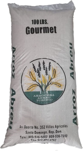 [00-000579] ARROZ ABREU GOURMET 100 lbs