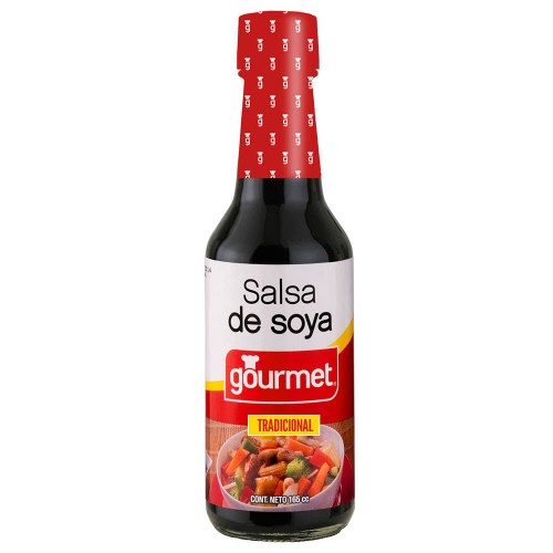 [00-004586] SALSA CHINA (SOYA) GOURMET 48/ 165 ML