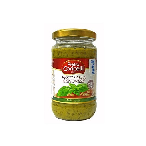 [00-004372] SALSA PESTO GENOVESE PIETRO CORICELLI 12 x 190 grs