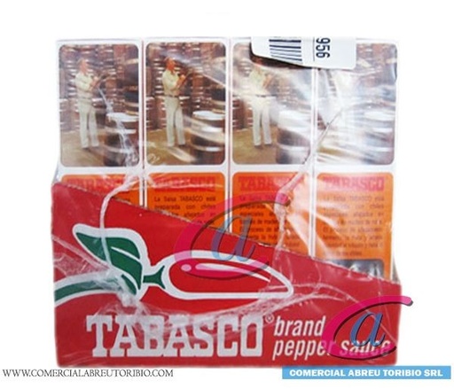 [01/04/28] SALSA PICANTE ORIGINAL TABASCO 12/60ml (2oz)