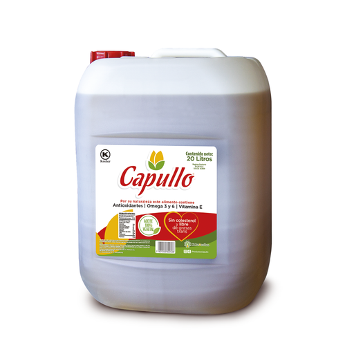 [4621A] ACEITE CAPULLO BIDON 20 LITROS (BIDON RESISTENTE)