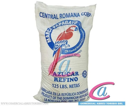 [00-000277] AZUCAR REFINADA PAPAGAYO 125 lbs