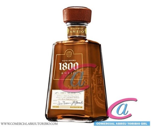 [00-003770] TEQUILA RESERVA 1800 AÑEJO 6/700 ml