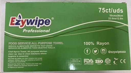 [00-004544] TOALLA EXPANDIBLE ALIMENTOS 55CMX 30CM /75 UNID EZ