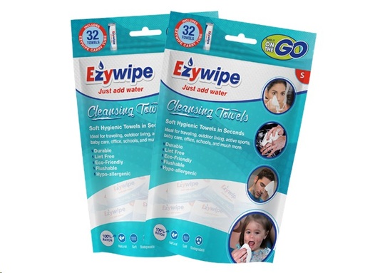 [00-004520] TOALLA LIMPIADORA EXPANDIBLE SMALL 32 UNI/ TUBO EZ