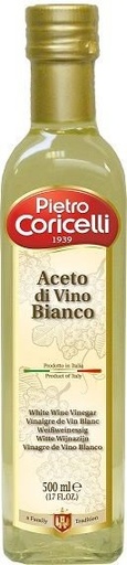 [02/05/24] VINAGRE BLANCO DE UVA PIETRO CORICELLI 500 ML