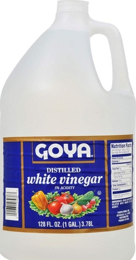 [23/08/25] VINAGRE BLANCO GOYA  128 oz. (PLASTICO)