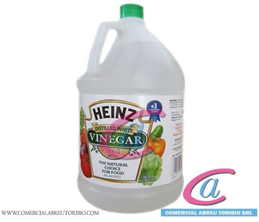[00-003230] VINAGRE BLANCO HEINZ 6/1 gl (PLASTICO)