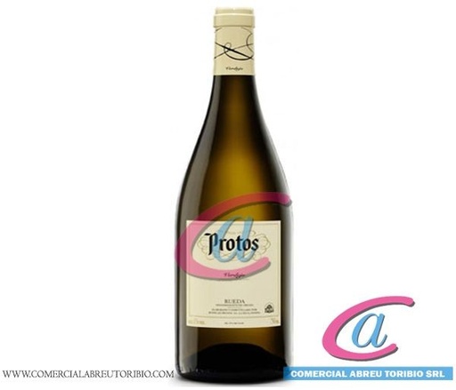 [00-001918] VINO BLANCO PROTOS VERDEJO RUEDA 12/75 cl