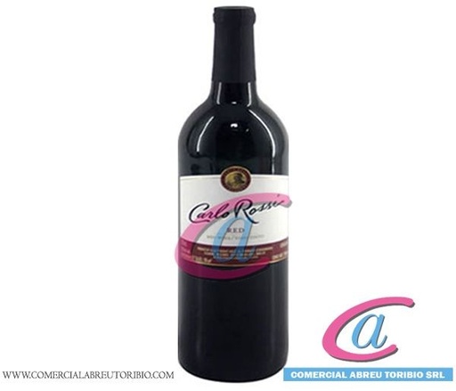 [00-000720] VINO CARLO ROSSI TINTO 12/750 ML