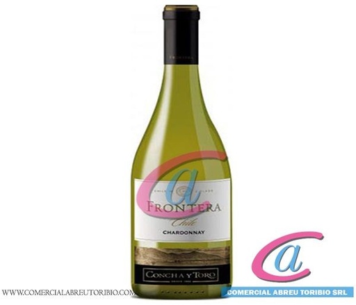 [00-000023] VINO FRONTERA BLANCO CHARDONNAY 12/750 ML