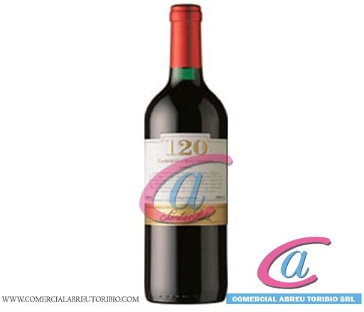 [00-001217] VINO SANTA RITA 120 TINTO (CAB. SAUV) 24/375 ML (B
