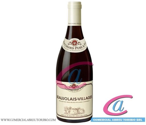 [00-002149] VINO TINTO BOUCHARD BEAUJOLAIS VILLAGES 12/75 cl