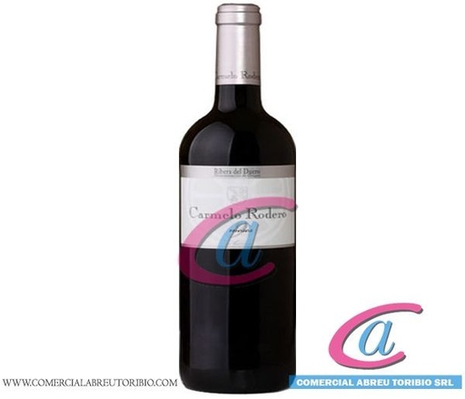 [00-001786] VINO TINTO CARMELO RODERO ROBLE 9 MESES 12/75 cl