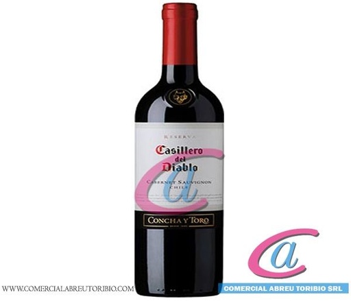 [00-002446] VINO TINTO CASILLERO DEL DIABLO CAB. SAUV. (1/2 bo