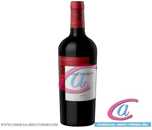 [00-004307] VINO TINTO FINCA EL ORIGEN VARIETAL MALBEC 12/75 c
