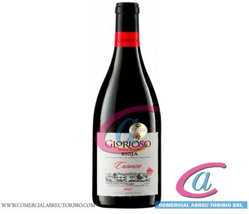 [00-001124] VINO TINTO GLORIOSO CRIANZA 12/75 cl