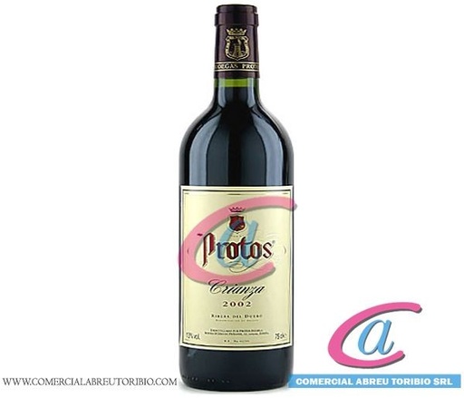 [00-004150] VINO TINTO PROTOS CRIANZA 12/75 cl