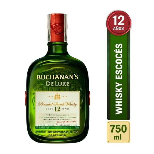 [00-004062] WHISKY BUCHANAN´S 750 ML